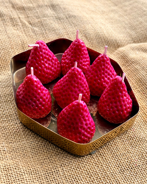 Strawberry Scented Candle