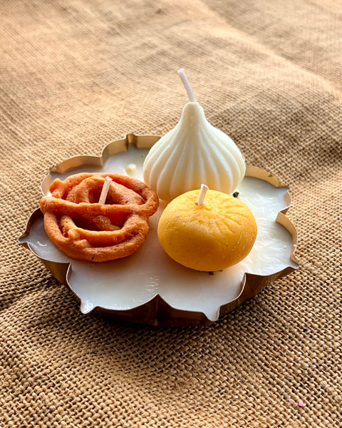 Mithai Urli Candle