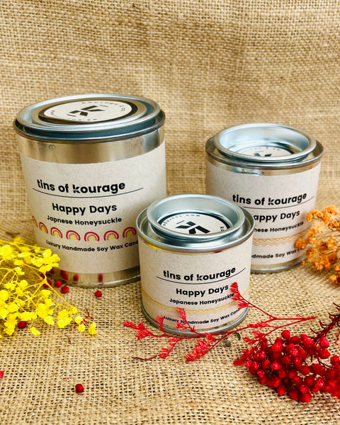 Happy Days Soy Wax Candle