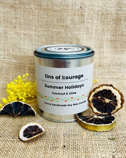 Summer Holidays Soy Wax Candle