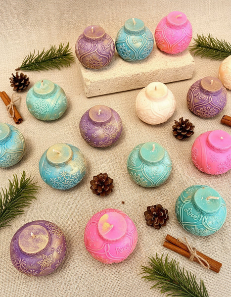 Christmas Bauble Candles