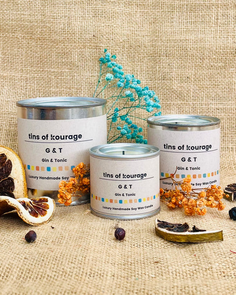 G & T Soy Wax Candle