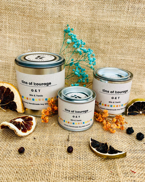G & T Soy Wax Candle