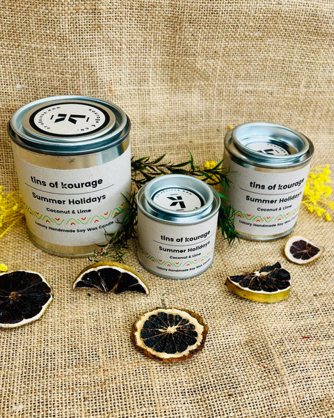 Summer Holidays Soy Wax Candle
