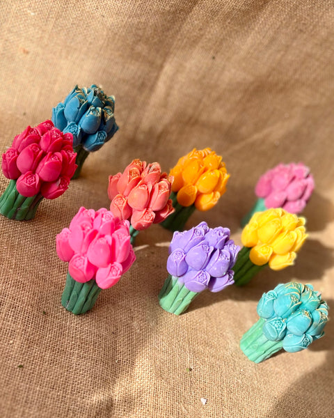 Tulip Bunch Candle