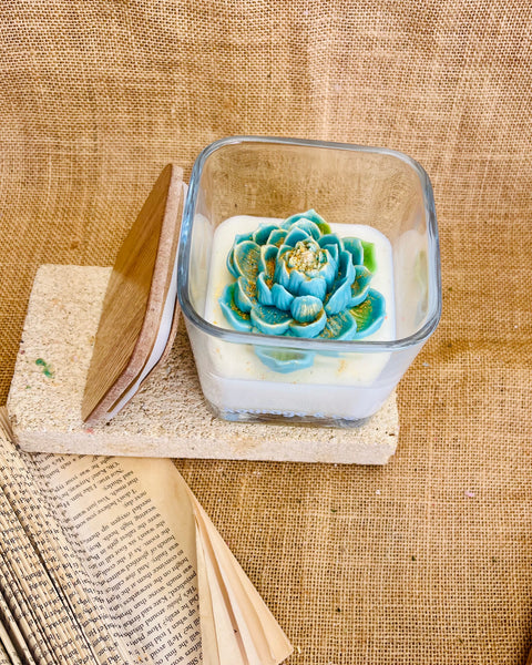 Lotus Bloom Cube – Limited Edition Candle