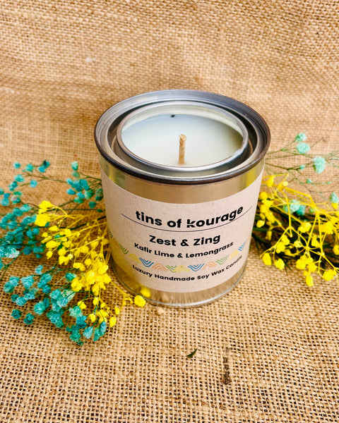 Zest & Zing Soy Wax Candle