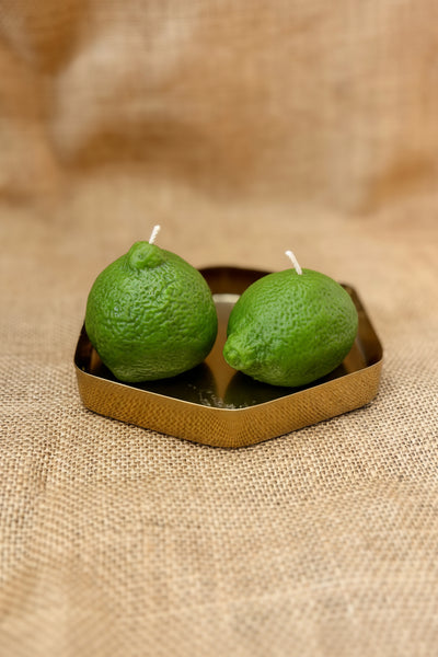 Lime Shaped Scented Candle