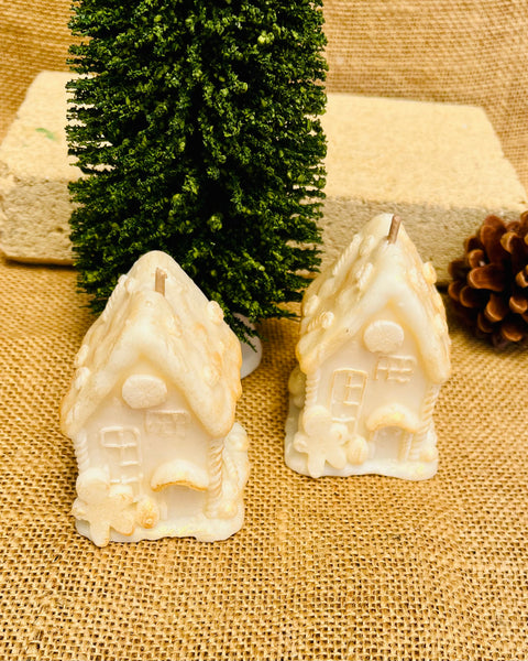 Gingerbread House Candle