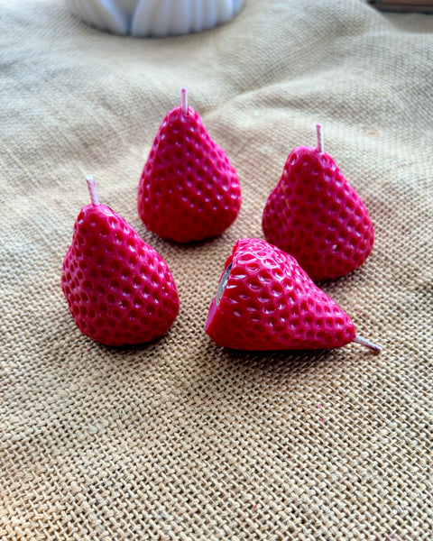 Strawberry Scented Candle