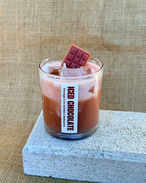 Iced Chocolate Candle