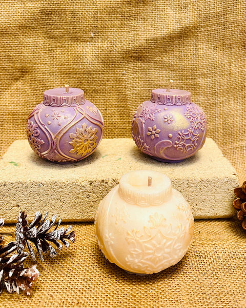Christmas Bauble Candles