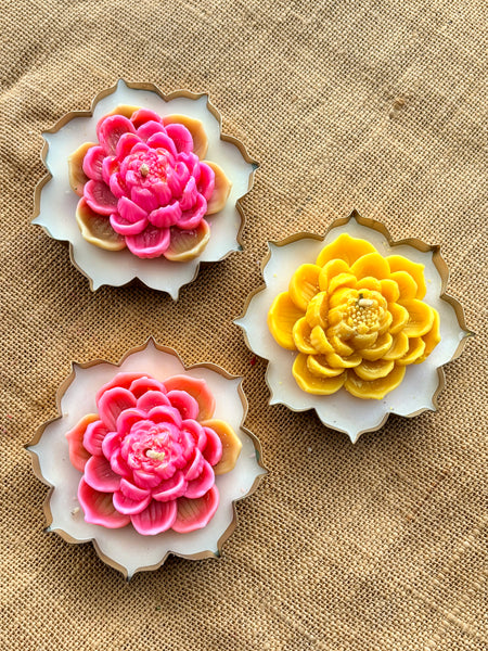 Lotus Urli Candle
