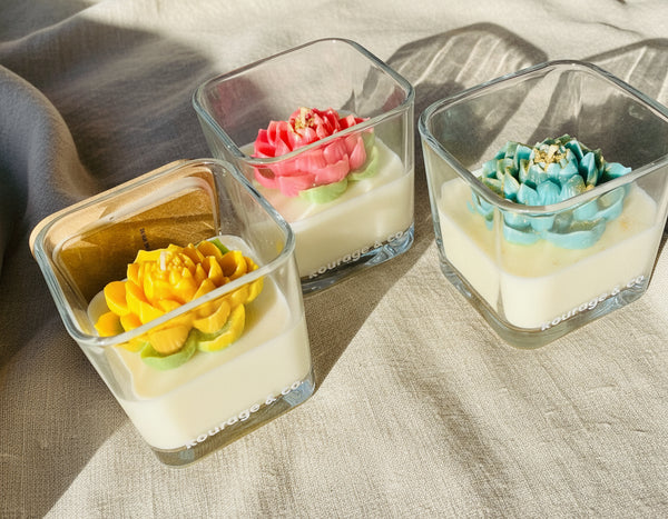Lotus Bloom Cube – Limited Edition Candle