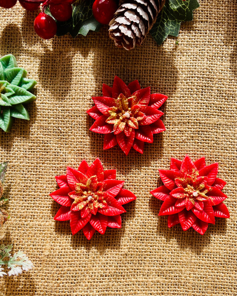 Christmas Holly Leaf Mini Candle