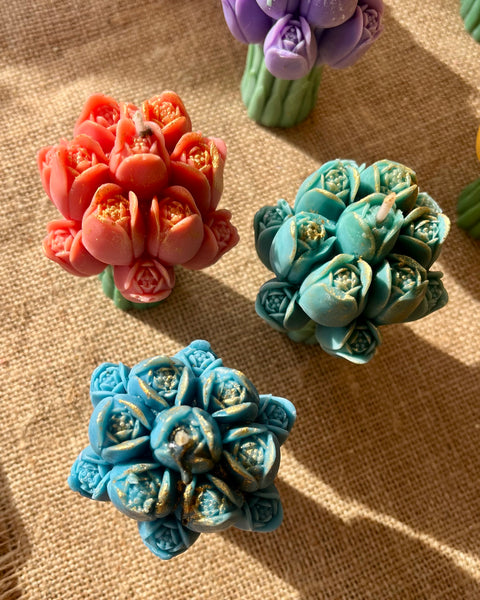 Tulip Bunch Candle