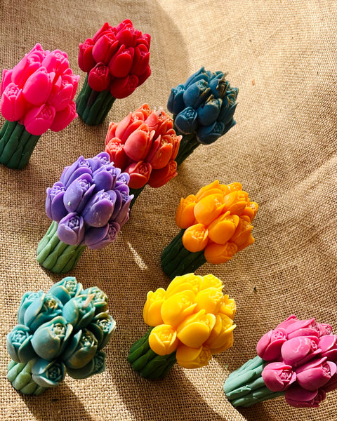 Tulip Bunch Candle
