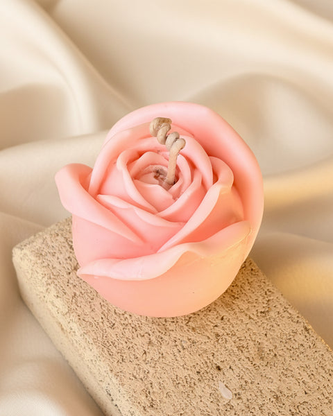 Rose Bud Soy Candle | Floral Gift Candle