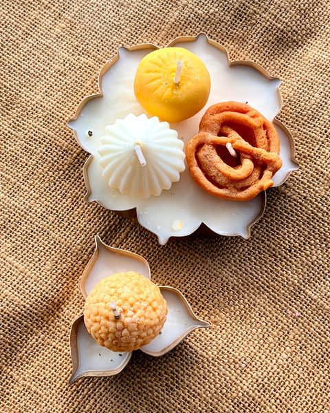 Mithai Urli Candle