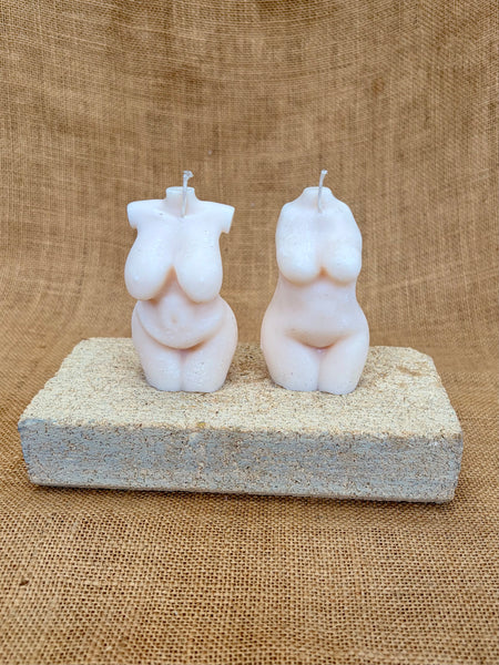 Body Form Soy Candle – Sculptural Female Figure Candle