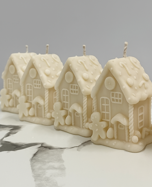 Gingerbread House Candle