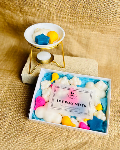 Up in the Clouds Wax Melts – Vanilla, Patchouli & Sandalwood