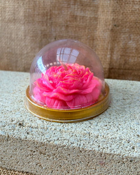 Peony Flower Candle