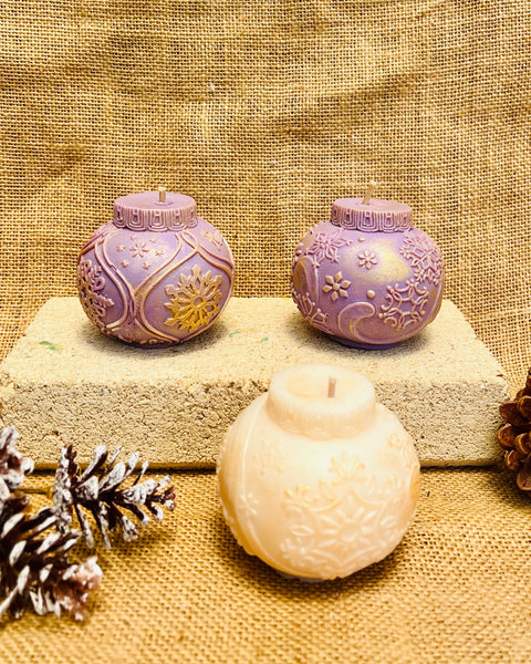 Christmas Bauble Candles