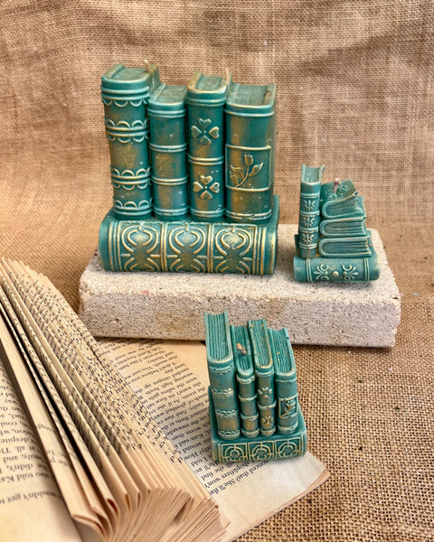 Reading Nook Book Candles