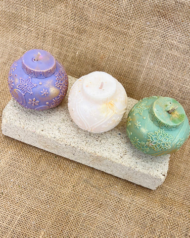 Christmas Bauble Candles