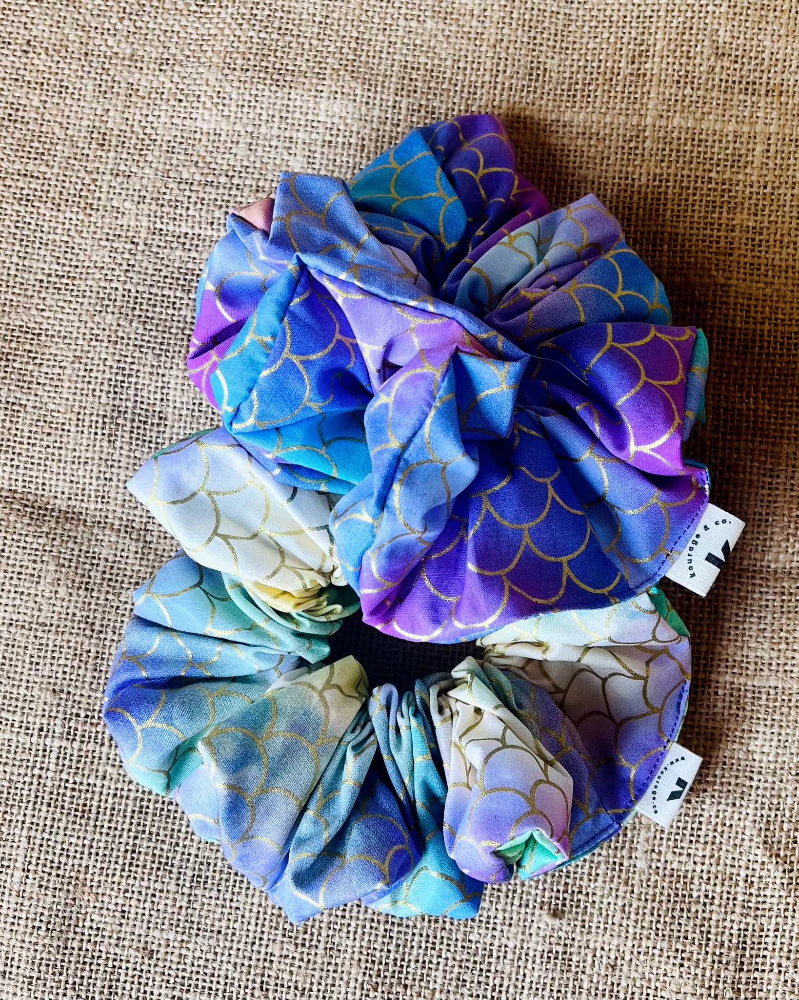 Fun Printed Scrunchie