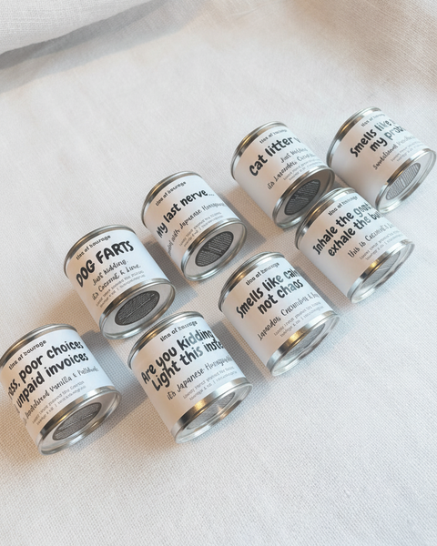 Funny Quote Candle Tin