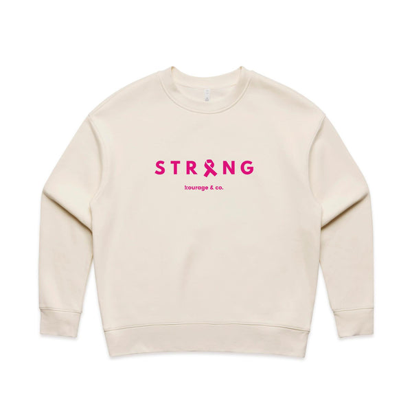 STRONG Relax Crew | Women's Crew Neck Sweatshirt