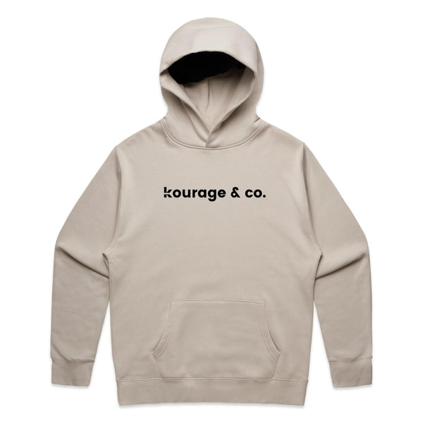Kourage & co Relax Hood - Black Print