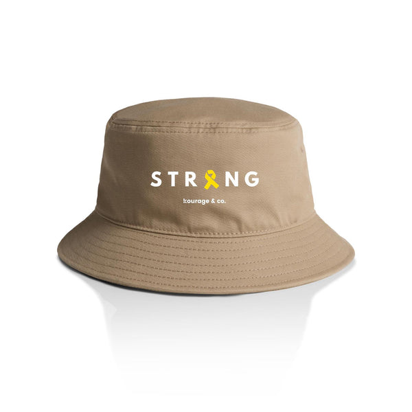 STRONG Bucket Hat | Childhood Cancer Awareness Hat