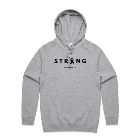 STRONG Hoodie - Black Print