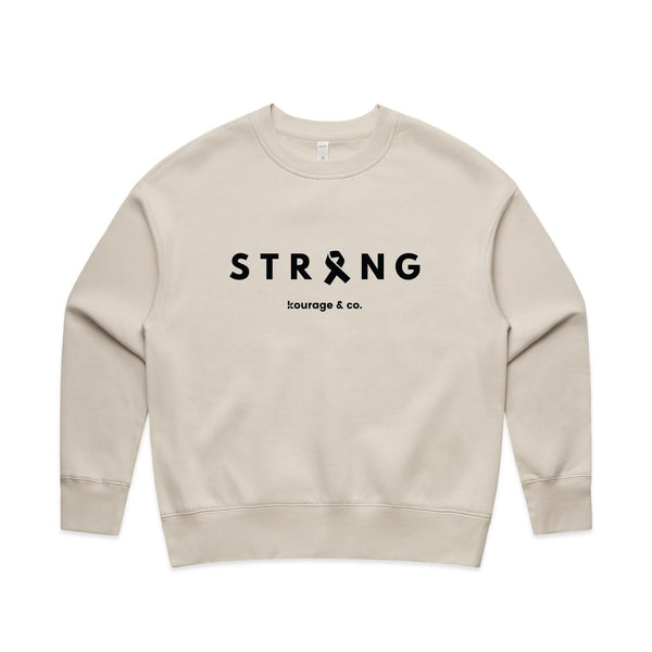 STRONG Women's Relax Crew Sweatshirt | Pastels