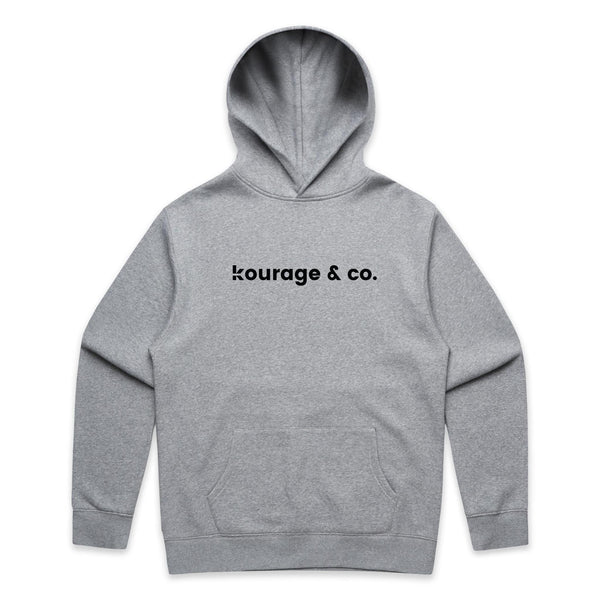Kourage & co Relax Hood - Black Print