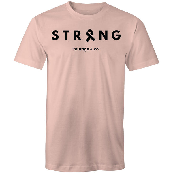 STRONG Mens T-Shirt - Black Print