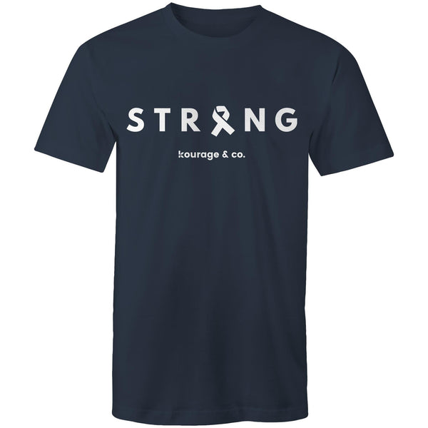 STRONG Men's Tee - White Print