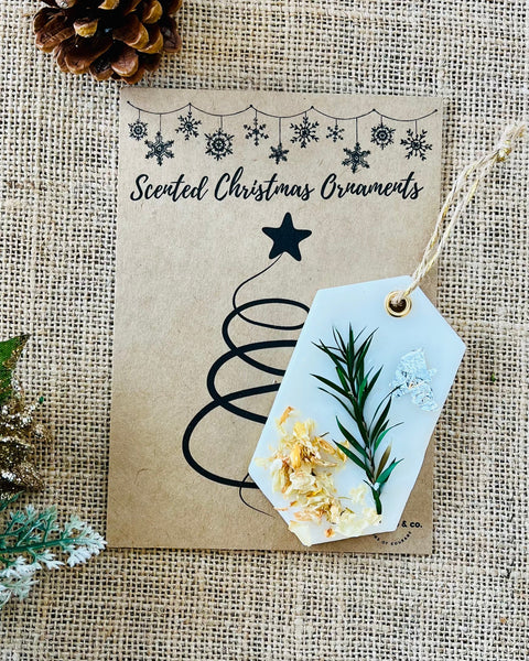 Scented Christmas Ornaments Gift Box