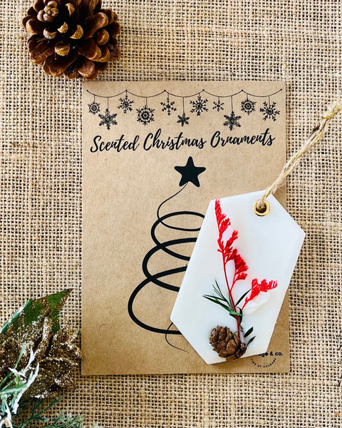 Scented Christmas Ornaments Gift Box