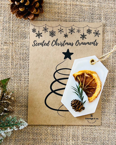 Scented Christmas Ornaments Gift Box