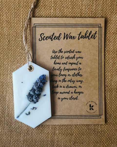 Scented Wax Tablet | Lavender