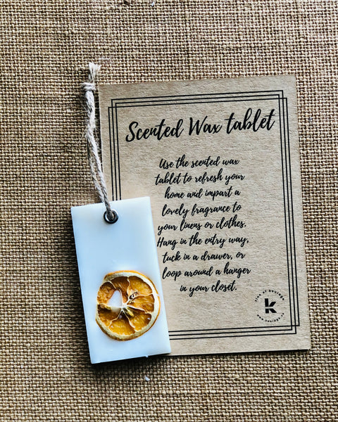 Mini Scented Wax Tablet - Coconut Lime