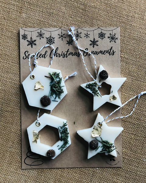 Scented Christmas Tree Ornaments | 4 Fragrance Options