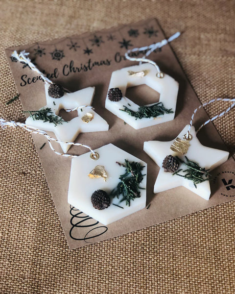 Scented Christmas Tree Ornaments | 4 Fragrance Options