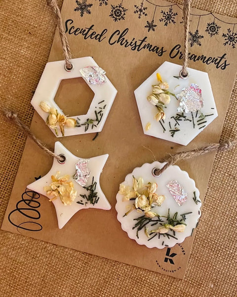 Scented Christmas Tree Ornaments | 4 Fragrance Options
