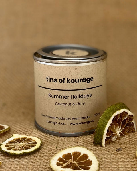 Summer Holidays Soy Wax Candle