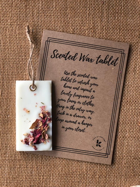Mini Scented Wax Tablet | 4 Fragrance Options